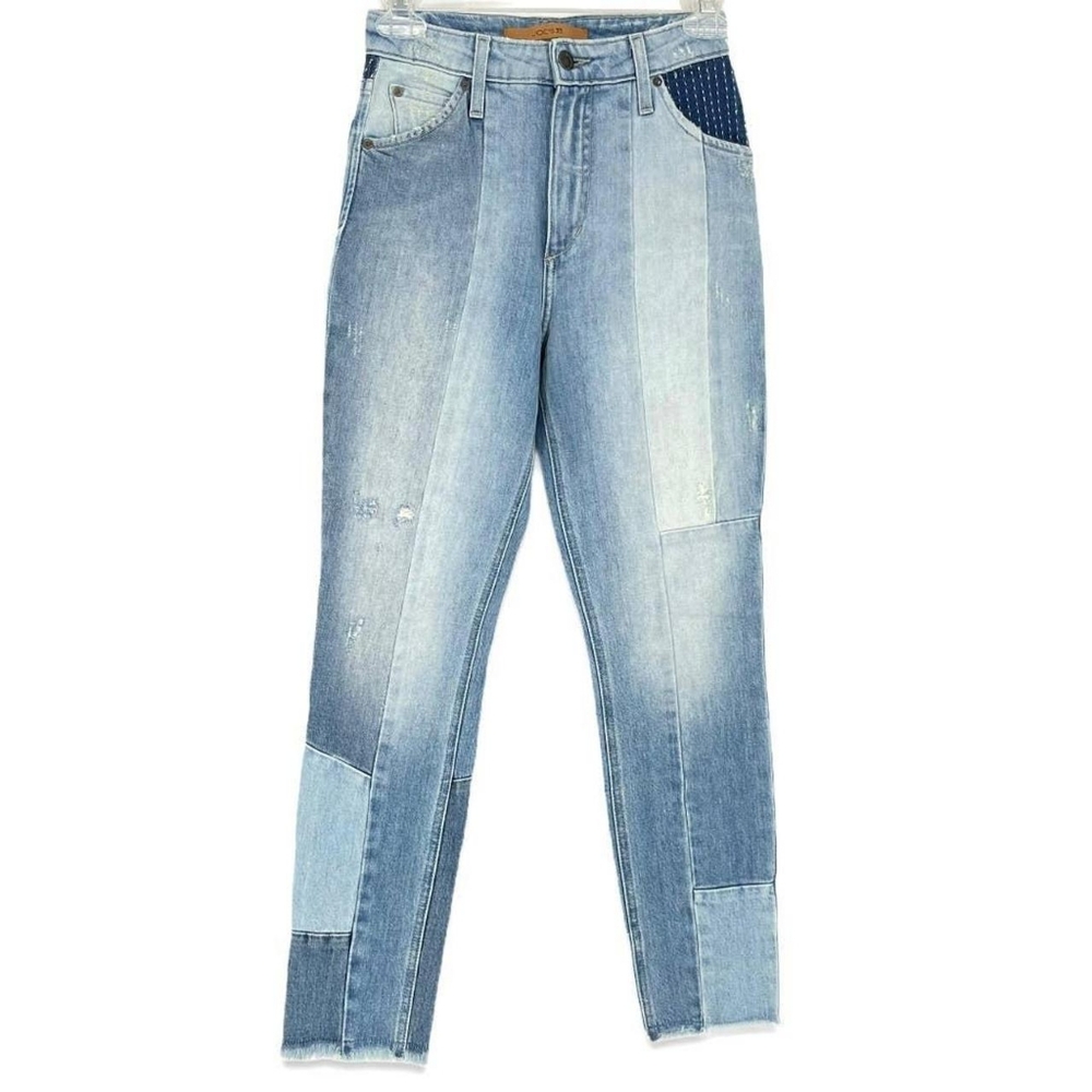 Joe's Jeans The Bella 11" High Rise Straight Cropped Jeans